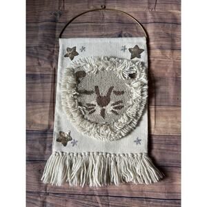 Pottery Barn Kids Lion Hanging Fabric Wall Decor